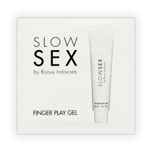 BIJOUX INDISCRETS - SLOW SEX GEL DE MASAJE CON DEDOS FINGER PLAY MONODOSIS