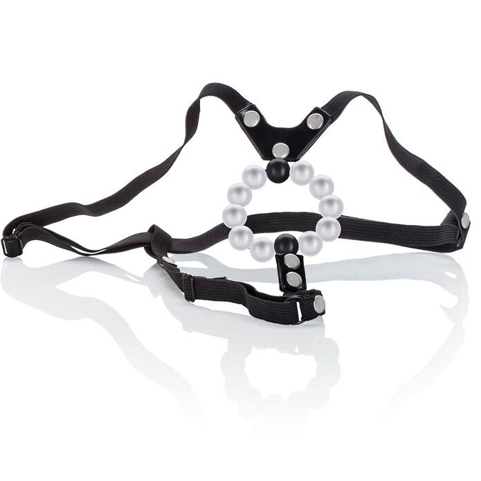 CALEXOTICS - LOVERS THONG WITH PLEASURE PEARLS