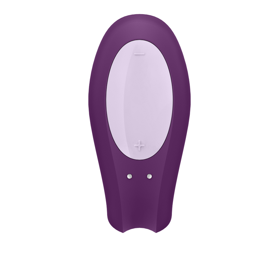 SATISFYER - DOUBLE JOY CON APP MORADO