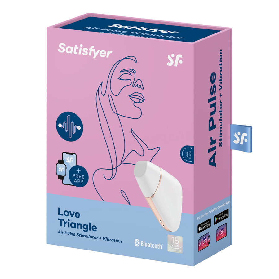 SATISFYER - LOVE TRIANGLE ESTIMULADOR Y VIBRADOR