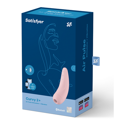 SATISFYER - CURVY 1 ROSADO