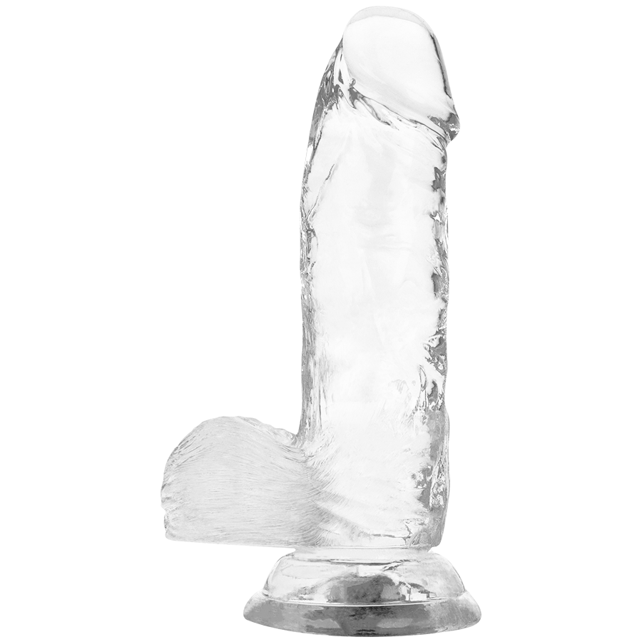 RAIO X - DILDO REALISTA TRANSPARENTE 15.5 CM -O- 3.5 CM