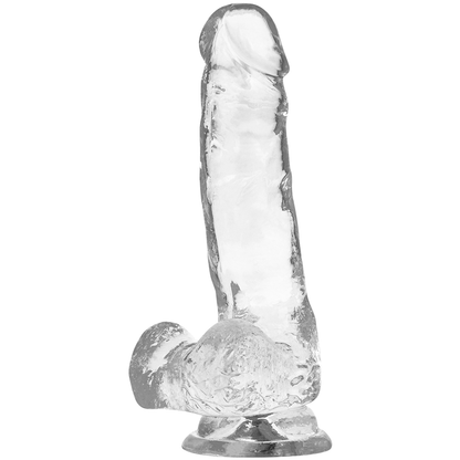 RAIO X - DILDO REALISTA TRANSPARENTE 18.5 CM -O- 3.8 CM