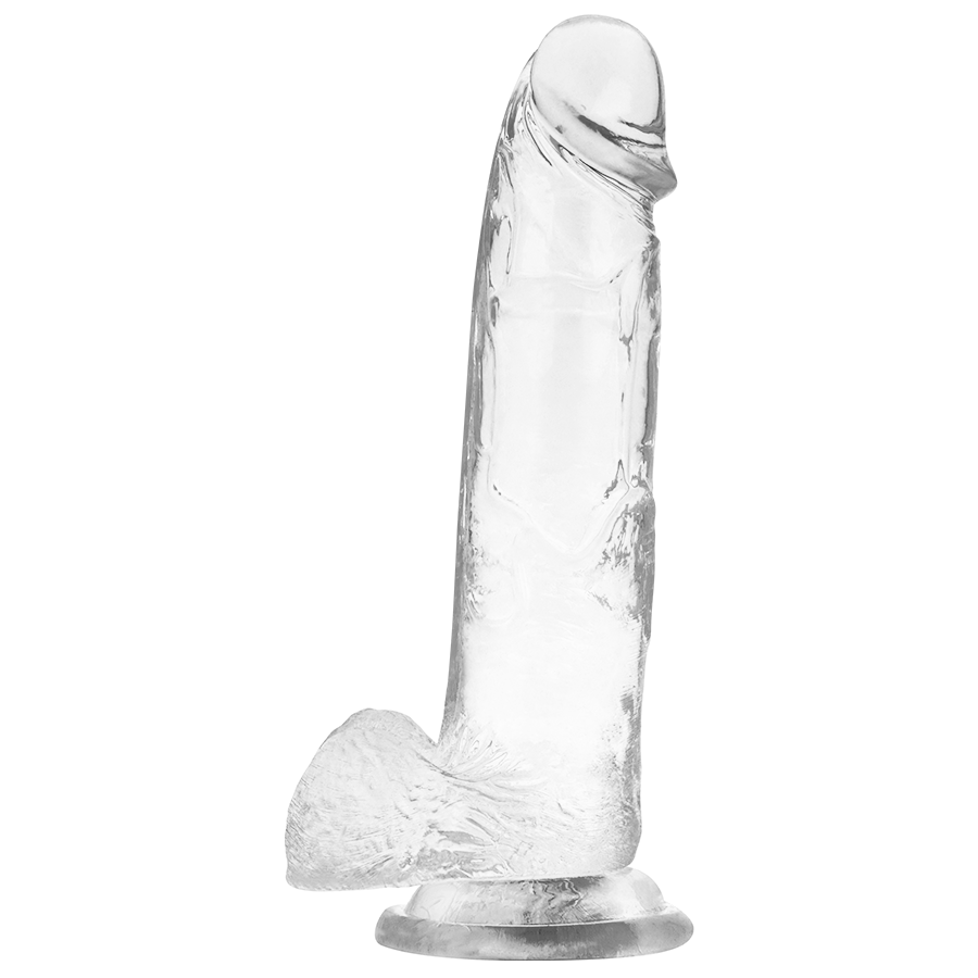 RAIO X - DILDO REALISTA TRANSPARENTE 22 CM -O- 4,6 CM