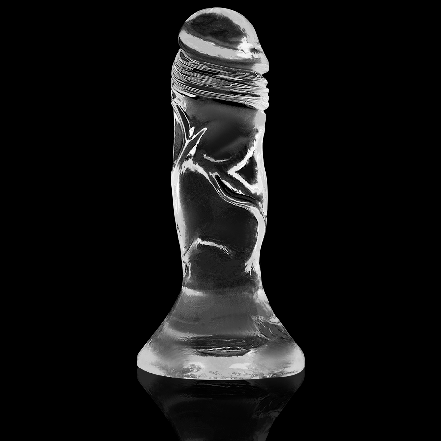RAIO X - DILDO TRANSPARENTE 12 CM -Ø- 2.6 CM
