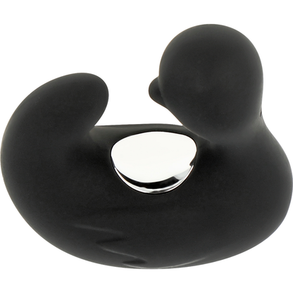 BLACK&SILVER - DUCKYMANIA RECHARGEABLE SILICONE STIMULATING THIMBLE