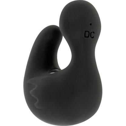 BLACK&SILVER - DUCKYMANIA RECHARGEABLE SILICONE STIMULATING THIMBLE