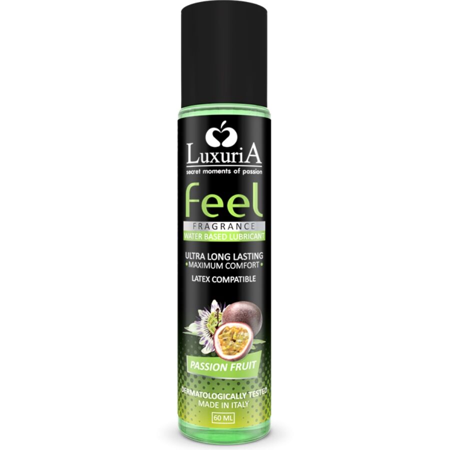 INTIMATELINE - LUXURIA FEEL LUBRICANTE BASE AGUA FRUTA DE LA PASION 60 ML