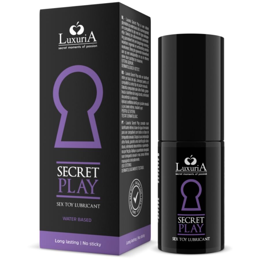 Intimateline Luxuria: lubricant per a joguines de joc secret 30 ml
