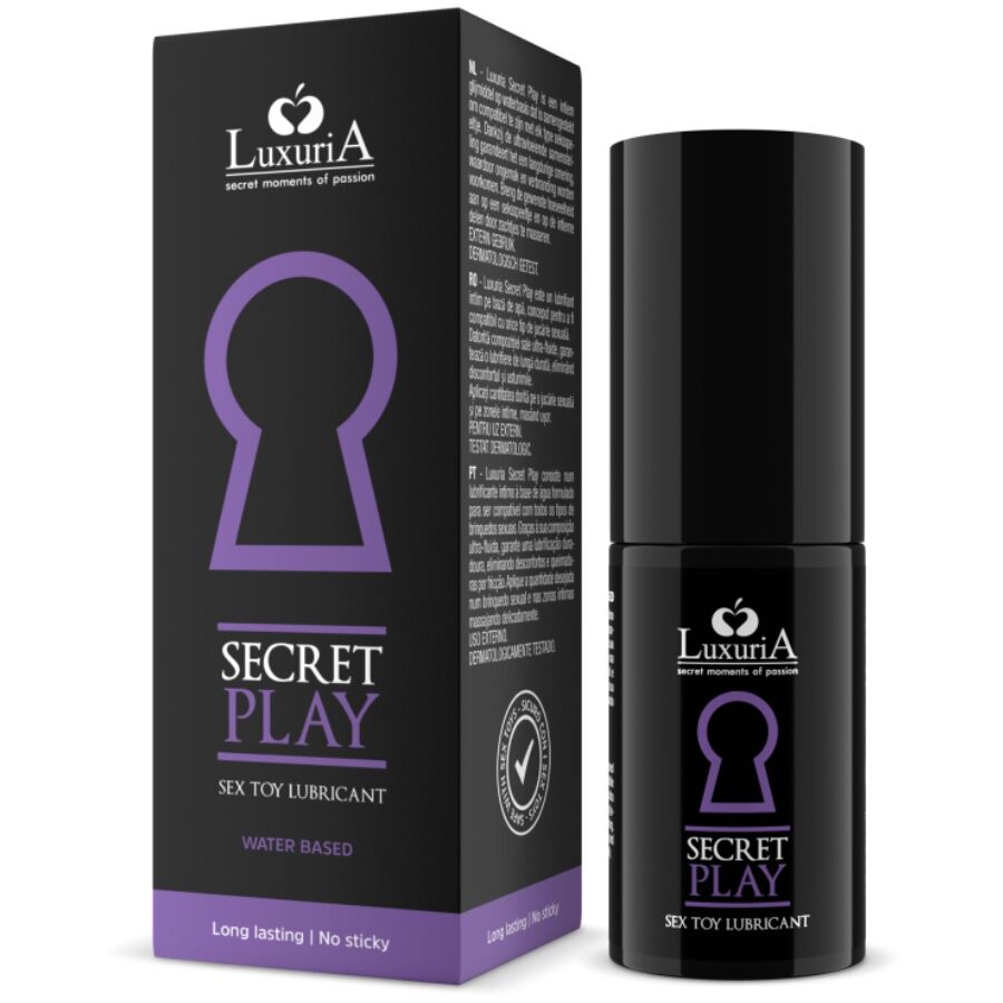 INTIMATELINE LUXURIA - ЛУБРИКАНТ ДЛЯ ІГРАШОК SECRET PLAY 30 МЛ