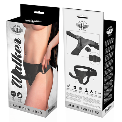 HARNESS ATTRACTION - ARNÉS  SILICONA WALKER G-SPOT 15.5 CM -O- 3.8 CM