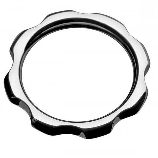 METAL HARD - ANILLO TORQUE METAL PARA PENE Y TESTÍCULOS 50 MM
