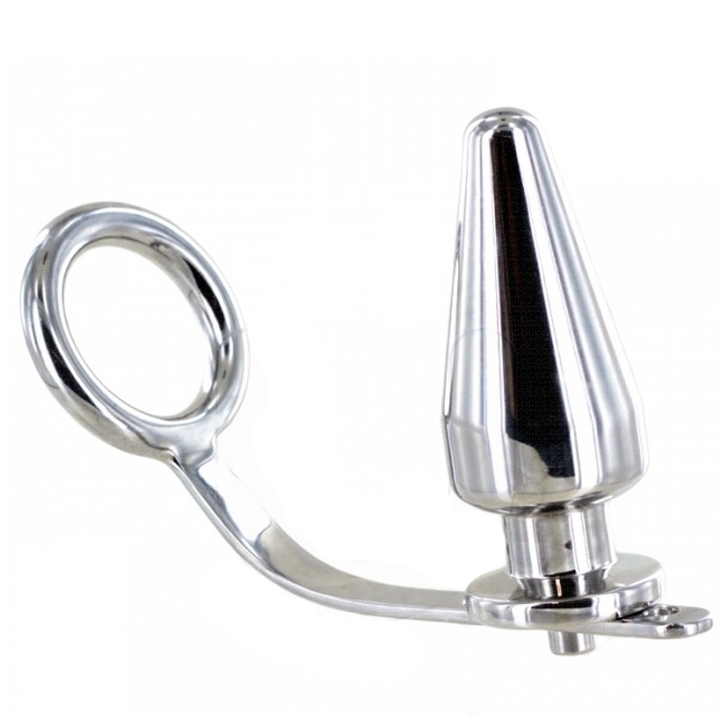 METAL HARD - ANEL DE AÇO COM PLUG ANAL 45 X 45MM