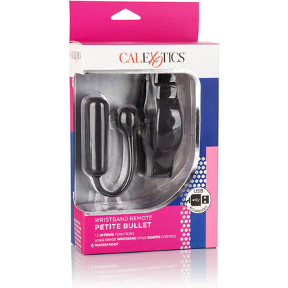 CALEXOTICS - SMALL VIBRATING BULLET WITH CONTROL WRIST STRAP