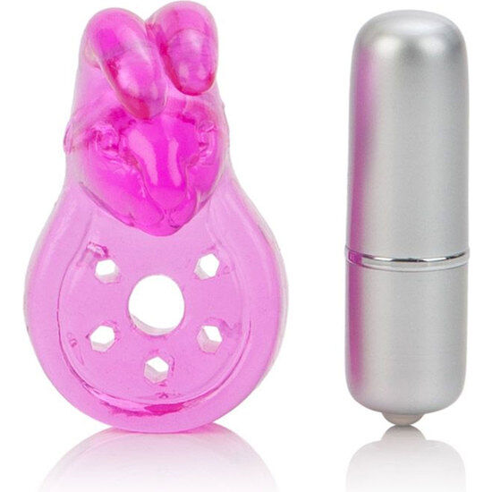 CALEXOTICS - MICRO VIBE AROUSER BUNNY ANELL VIBRADOR ROSA