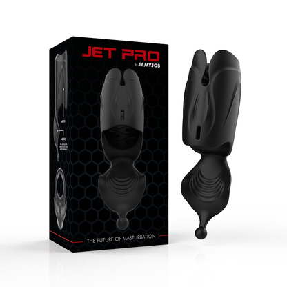 JAMYJOB - MASTURBADOR STROKER VIBRADOR 2 MOTORS