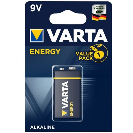 VARTA - ENERGY ALKALINE BATTERY 9V LR61 БЛІСТЕР*1