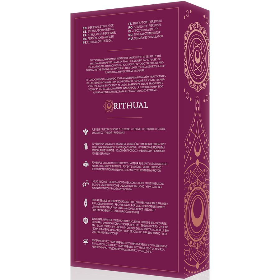 ESTIMULADOR RITUAL KRIYA PUNTO-G RECARGABLE