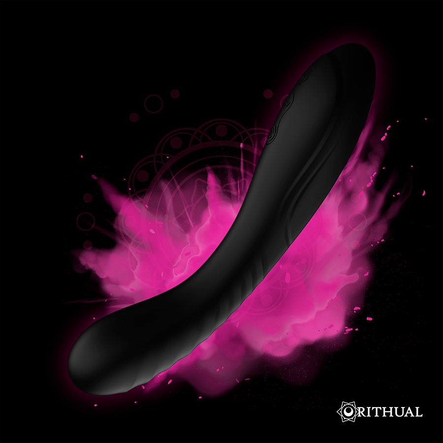 KRIYA RITUAL STIMULATOR G-SPOT RECHARGEABLE BLACK