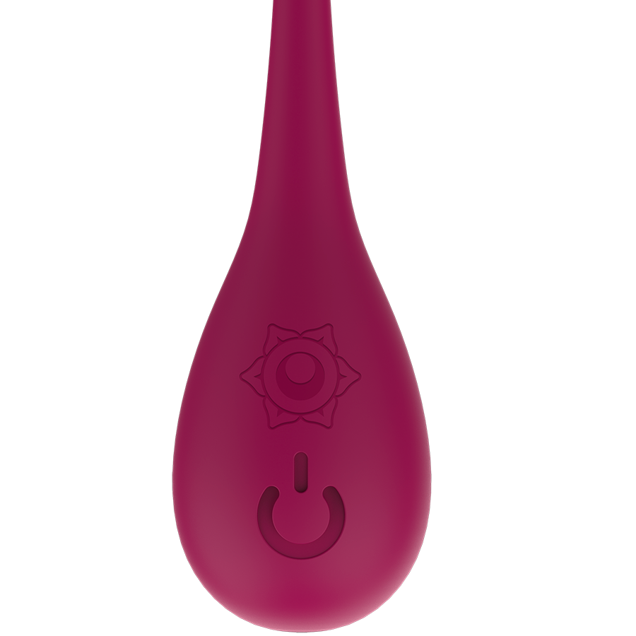 NISHA RITUAL RECHARGEABLE VIBRATING KEGEL BALLS ORCHID