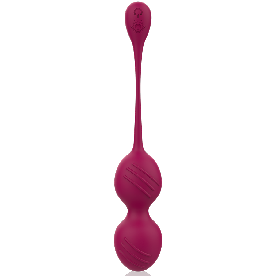 NISHA RITUAL RECHARGEABLE VIBRATING KEGEL BALLS ORCHID