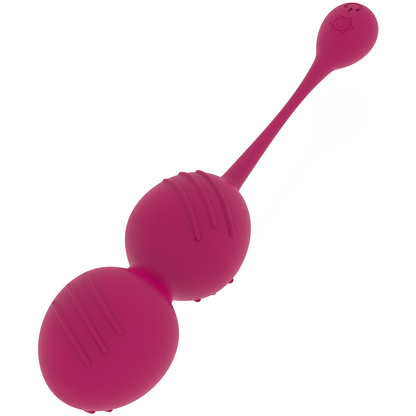 NISHA RITUAL RECHARGEABLE VIBRATING KEGEL BALLS ORCHID