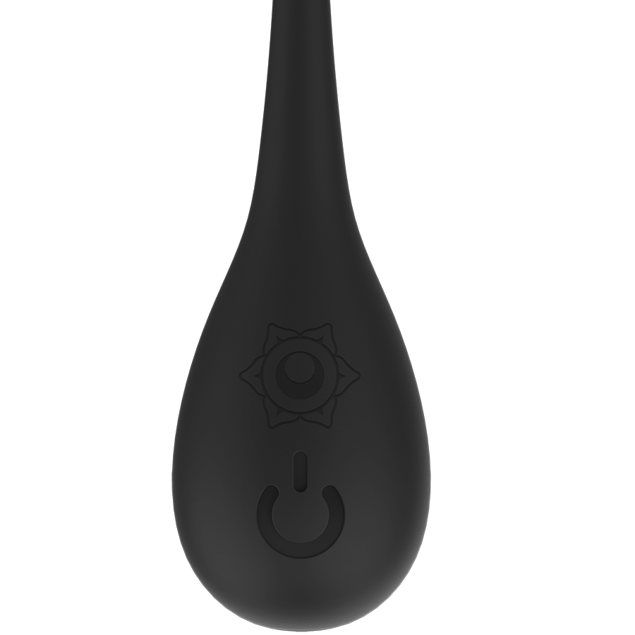 NISHA RITUAL RECHARGEABLE VIBRATING KEGEL BALLS BLACK