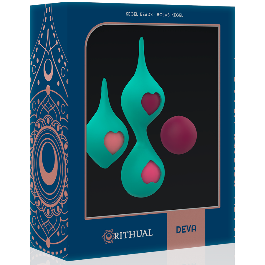 DEVA AQUA GREEN PELVIC TRAINING RITUAL SET