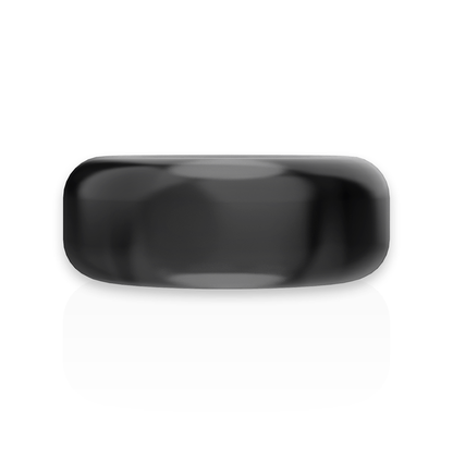 Powering - Anel de pênis super flexível e resistente 3,8 cm de preto preto