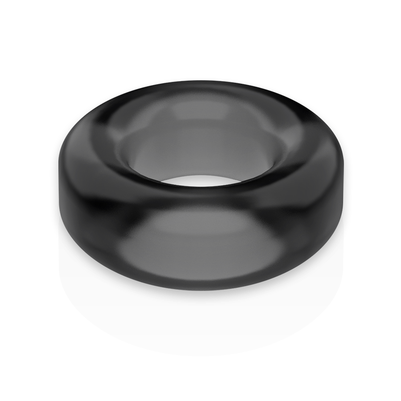 Powering - Anel de pênis super flexível e resistente 3,8 cm de preto preto