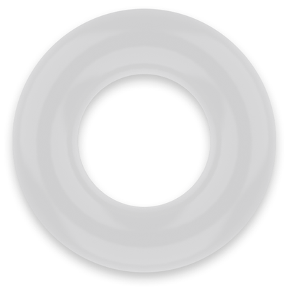 Alimentació: anell de penis super flexible i resistent 3,8cm PR04 clar