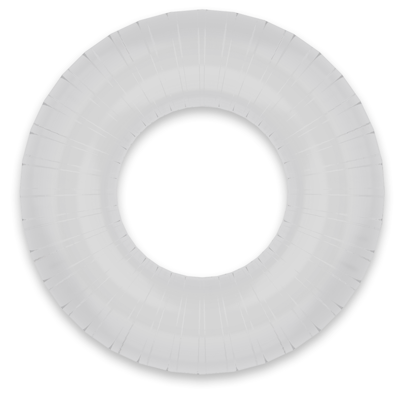 Alimentació: anell de penis super flexible i resistent 4.5cm pr07 clar