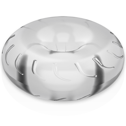 Powering - Anel de pênis super flexível e resistente 5cm pr08 claro