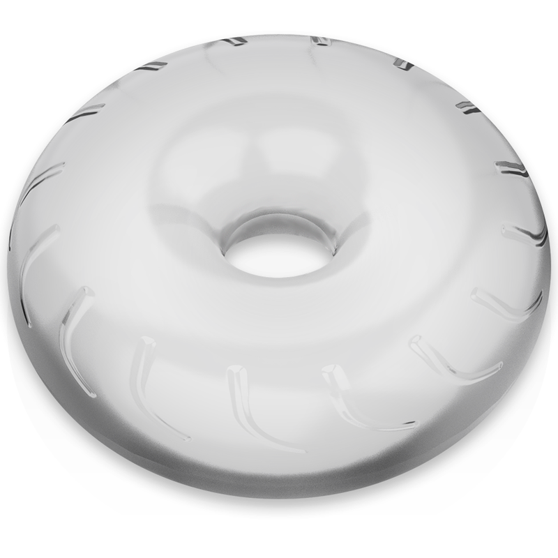 Powering - Anel de pênis super flexível e resistente 5cm pr08 claro
