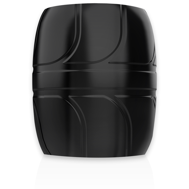 Powering - Super flexível e resistente anel de pênis 5 cm preto