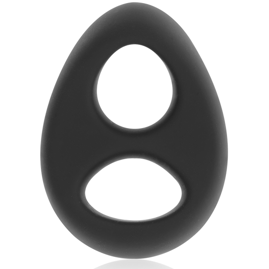 Alimentació: anell de penis super flexible i resistent i testicles PR13 negres