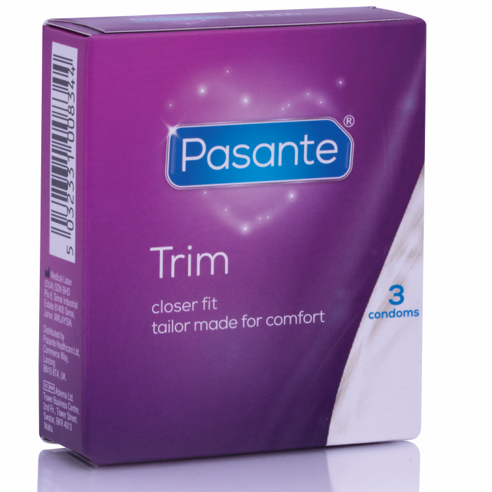 PASANTE - THINNER TRIM KONDOMER 3 ENHETER