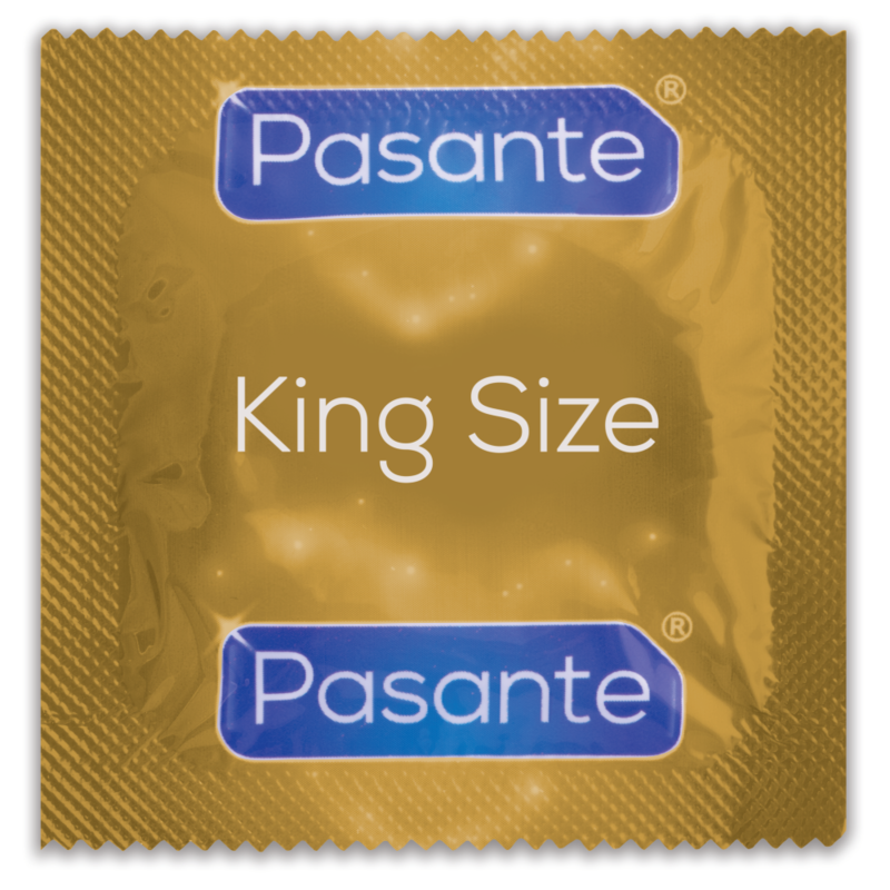 Intern - Condoms King Més llarg i ampli de 3 unitats