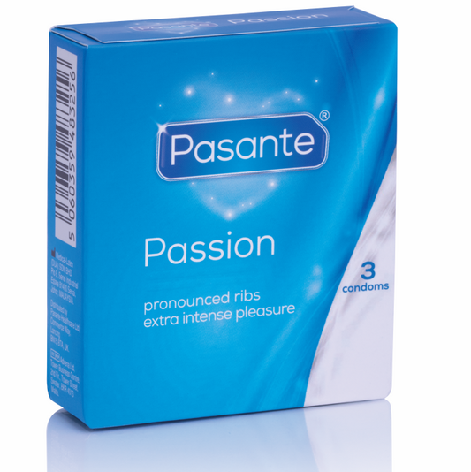 PASANTE - DOTTED CONDOMS MS PLEASURE 3 UNITS