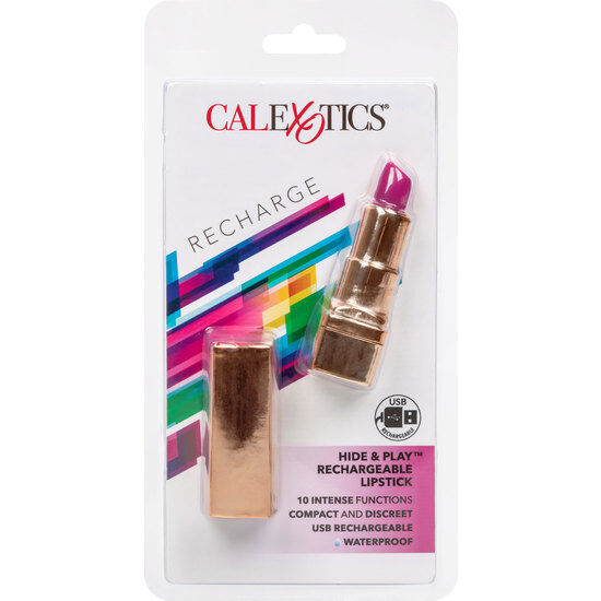 CALEXOTICS - HIDE &amp; PLAY REFILLABLE LIPSTICK BULLET, LILAC