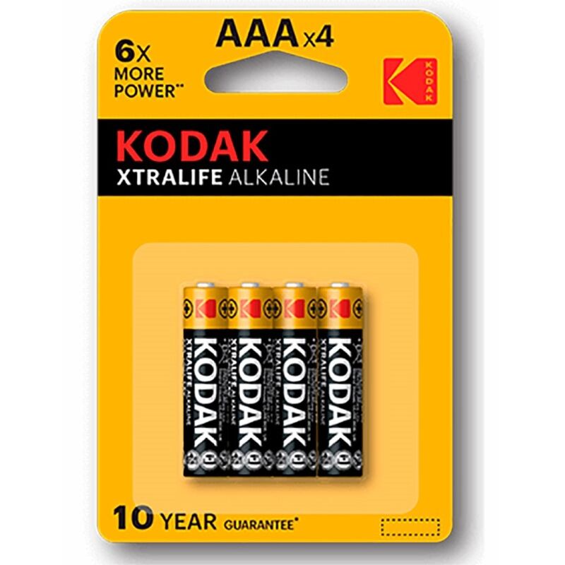 KODAK - XTRALIFE AAA ЛУЖНА БАТАРЕЯ LR03 БЛІСТЕР*4