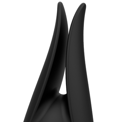 COQUETTE CHIC DESIRE - BLACK / GOLD FLOWER CLITORAL STIMULATOR