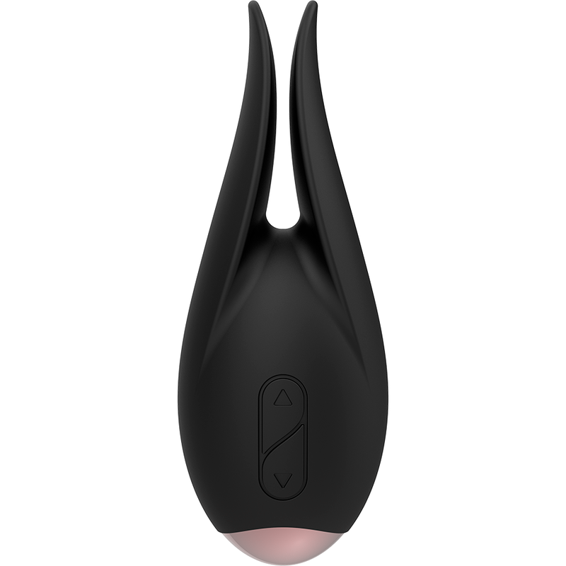 COQUETTE CHIC DESIRE - BLACK / GOLD FLOWER CLITORAL STIMULATOR