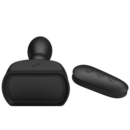 MR PLAY - PLUG ANAL INFLÁVEL PRETO CONTROLO REMOTO
