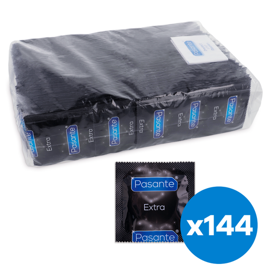 Pasante: preservatiu extra gruixut 144 unitats