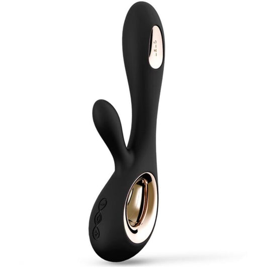 LELO - SORAYA WAVE RABBIT VIBRATOR BLACK