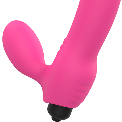 OHMAMA - BIX VIBRADOR DUPLA ESTIMULAÇÃO XMAS EDITION ROSA