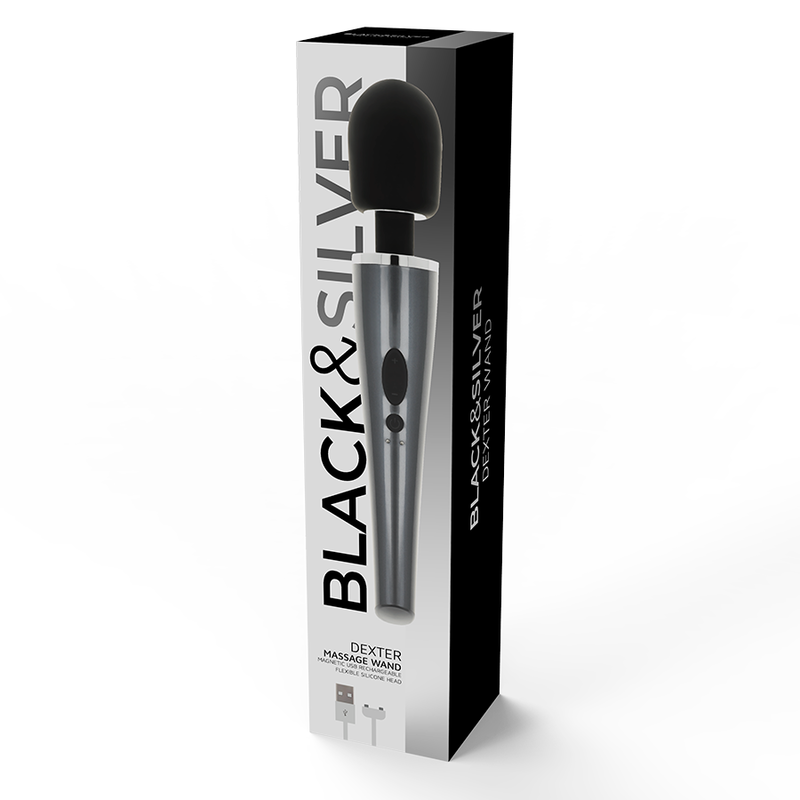BLACK&SILVER - DEXTER VARETA DE MASSAGEM