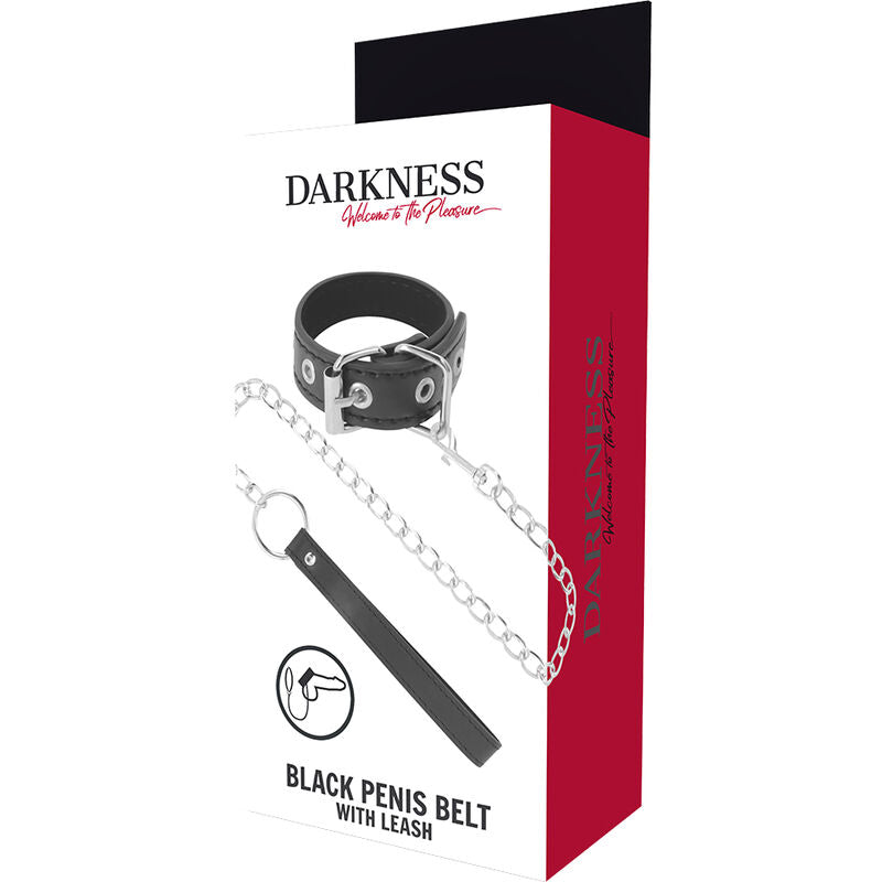 DARKNESS - ANELLA PENIS AMB CORRETJA