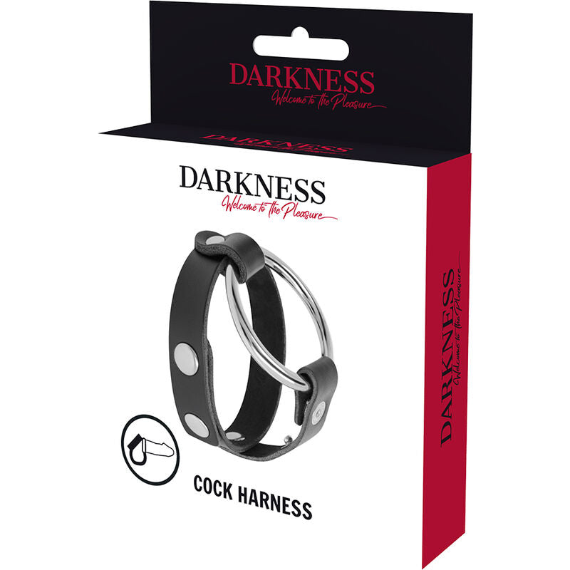 DARKNESS - ANELL PER A PENIS I TESTÍCLES BDSM